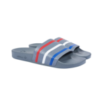 PALACE X ADIDAS SS18 Adilette Slides Grey/Red/Blue Size 8 IN HAND - $185.00