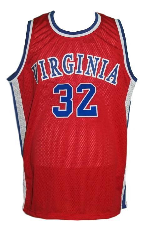 Julius erving  32 virginia squires aba basketball jersey red   1