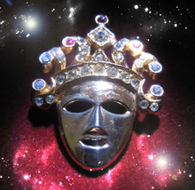Haunted Mask Pin Shielding Hide Protect Highest Light Collection Magick Cassia4 - $223.77
