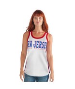 GIII For Her NBA New Jersey Nets Women&#39;s Opening Day Mesh Tank Top, Small, - $14.99