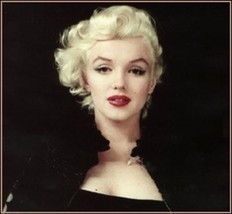 Marilyn Monroe Oil Portrait Repro Hand-made Canvas Oil Painting (Canvas only) 