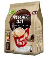 Nescafe- 3 in 1 Creamy Latte Instant Coffee Sticks in a Bag - $6.95