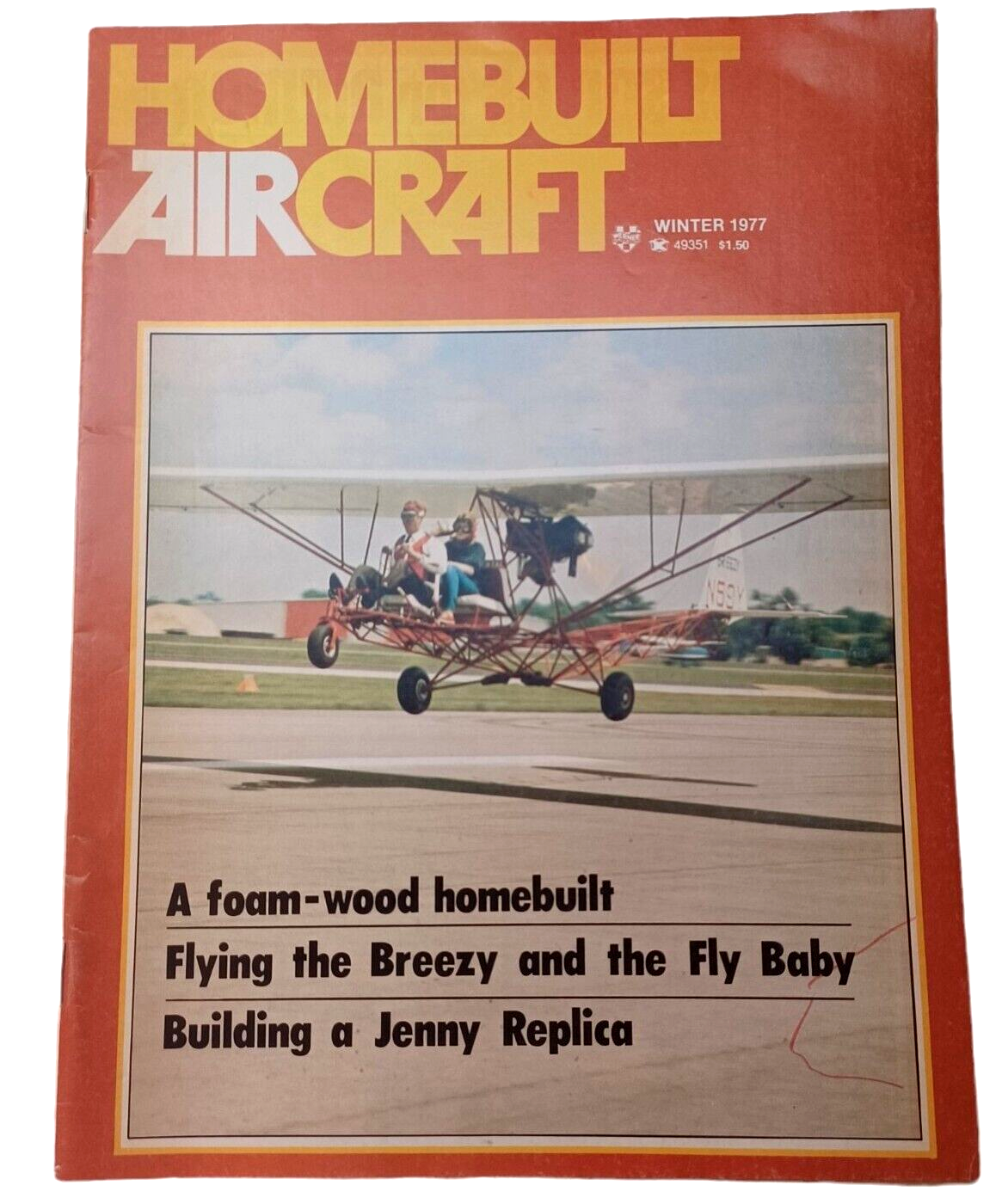 Winter 1977 Homebuilt Aircraft Magazine FoamWood / Jenny Replica Vol 3