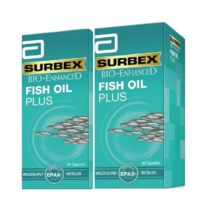 Abbott Surbex BIO-ENHANCED Fish Oil Plus 60'S Fast Shipping - $59.80