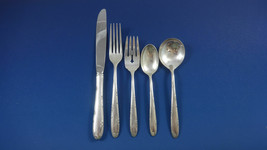 Louis XIV Gold by Towle Sterling Silver Flatware Set For 6 S