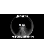 Intuitive 3 Q Psychic Reading Fortune Telling Spiritual Prediction - $29.99