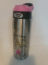 Jojo Siwa Zak Designs 19oz Stainless Steel Water Bottle Small Defects See Photos - $12.64