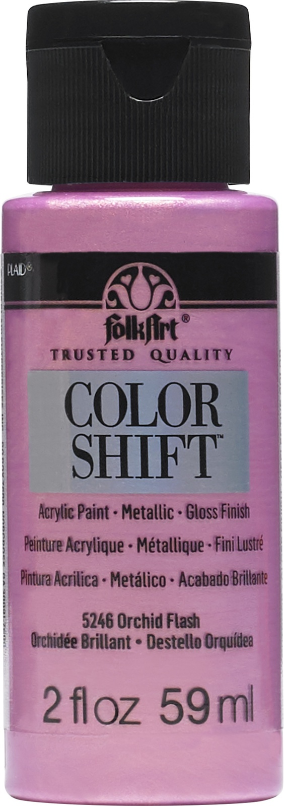 FolkArt Color Shift Paint 2oz-Red Flash