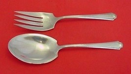 Lady Constance by Towle Sterling Salad Serving Set 2pc All Sterling 9 1/2" - $256.41