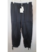 NWT Joie Women Black Silk Pants Size L $270.00 - $125.00