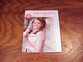 Learn To Mini Loom Kit Instructions Booklet Only, from Leisure Arts, no. 48773 - $5.95