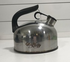 Vintage Chrome Tea Kettle by Revere Ware