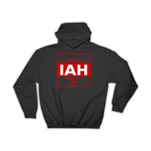 USA George Bush Airport Texas IAH : Gift Hoodie Travel Airline Pilot AIRPORT - $35.99
