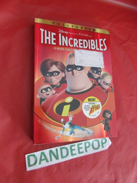 The Incredibles 2 Disc Collectors Edition DVD Fullscreen Movie - DVDs ...