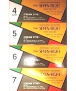 1 PCS PAON SEVEN-EIGHT #4, #5, #6, #7 CREAM TYPE HAIR COLOR - New! - $9.99