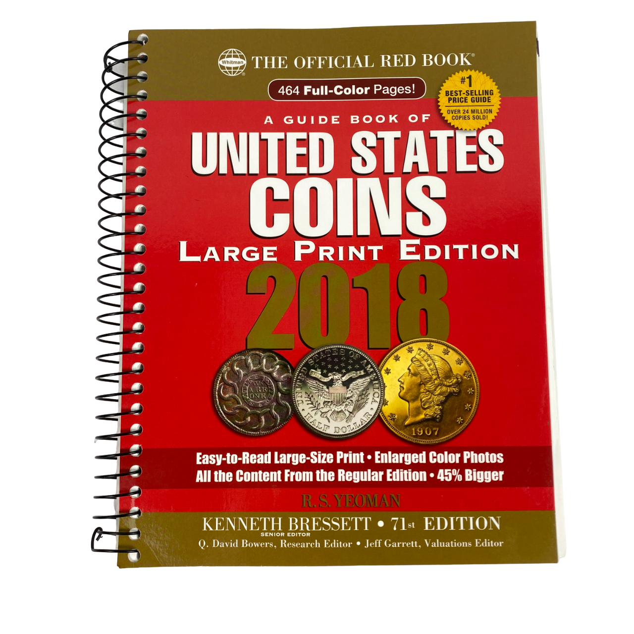 The Official Red Book 2018 Guide Book of United States Coins Book 71st ...