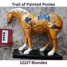 Painted Ponies Blondes #12227 Artist David De Vary signed with COA  Retired image 2