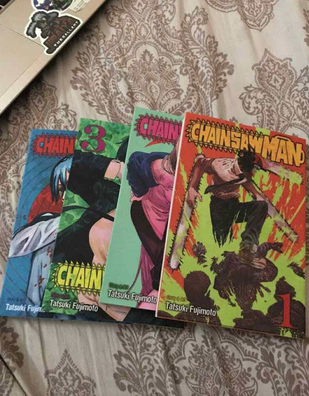 Comic Book Anime Chainsaw Man Manga Volume 1-6 Full Set Express Shipping