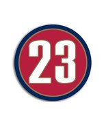 4&quot; LEBRON JAMES #23 CLEVELAND CAVALIERS BUMPER STICKER DECAL EMBLEM USA ... - $16.14