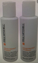 Paul Mitchell Color Care Protect Daily Shampoo &amp; Conditioner Travel Size... - $9.99