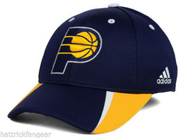 Indiana Pacers adidas Fastbreak Stretch Team Logo NBA Basketball Cap Hat... - $20.85