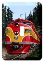LIGHT SWITCH COVER | SOUTHERN PACIFIC RAILROAD |SP TRAIN - $16.99