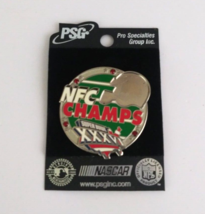 New PSG NFL Super Bowl 2001 New England Patriots Rams Pin XXXVI 36 NFC Champs - $6.78