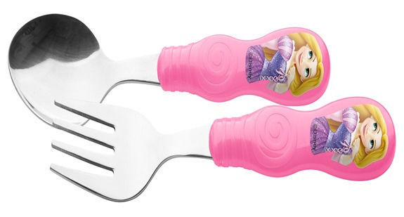 Disney Baby Princess Fork & Spoon Set