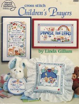 Cross Stitch Inspirational Worship Children&#39;s Prayers Linda Gillum Patterns - $12.99