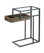 Side Table with Slide Out Drawer Extra Storage Space Home Decor  - $139.95