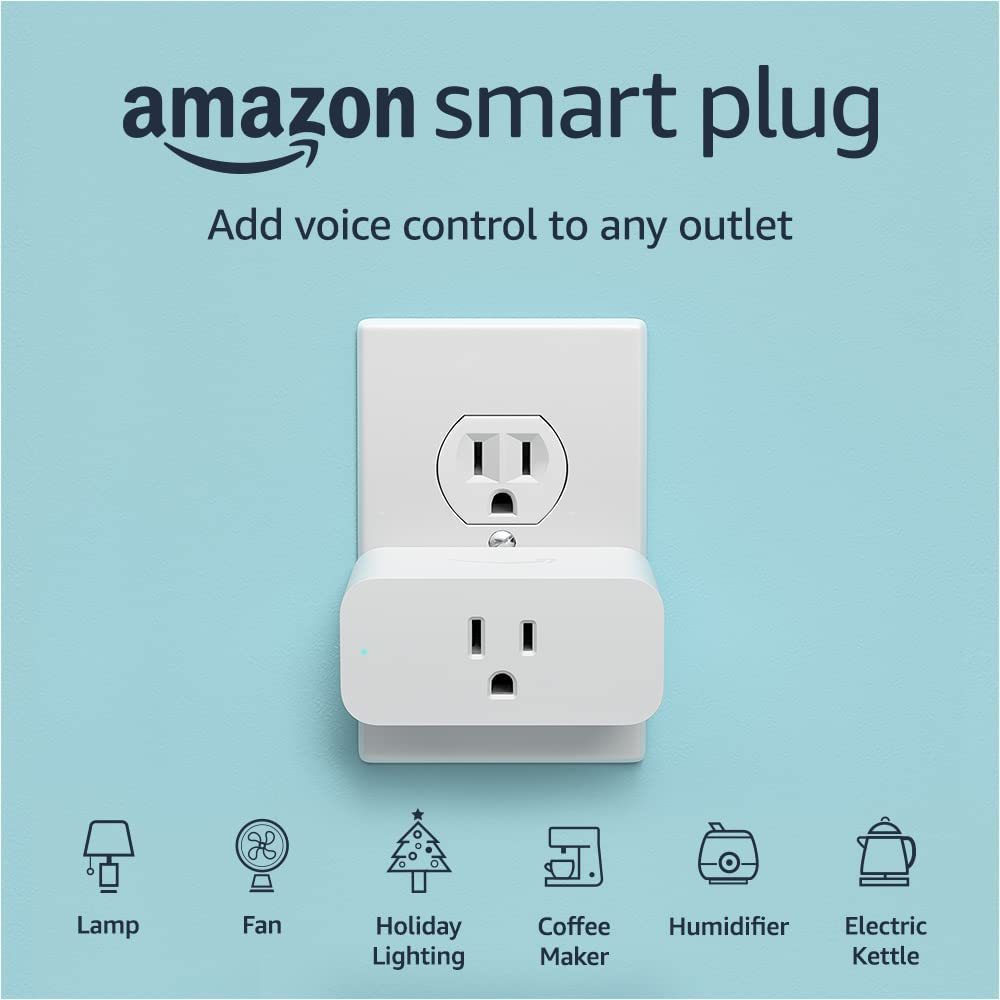 Outdoor Smart WiFi Plug, HBN Heavy Duty Wi-Fi Timer with Two Grounded  Outlet, Wireless Remote Control by App Compatible with Alexa and Google  Home