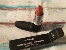 Authentic MAC Mull it Over 314 powder kiss Lipstick Full size NEW IN BOX - $17.75