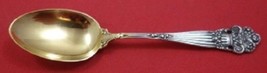 Georgian by Towle Sterling Silver Demitasse Spoon Gold Washed 3 3/4" - $38.61
