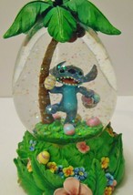 Disney Lilo & Stitch Easter Theme Water Globe Stitch With Eggs & Palm Tree - $74.95