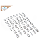 Alphabet, Numbers, &amp; More Die Set. Elizabeth Craft  2037 Art Journal Spe... - $17.95