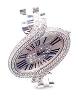 Authentic! Cartier Delices de Cartier 18k White Gold Diamond Quartz Watc... - $30,500.00