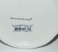 Bella Casa Ganz BC14545 White Mug Red Poinsettia Ceramic image 4