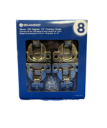 Brainerd 8-Pack 1/2-in Overlay 105-Degree Opening Concealed Cabinet Hinge - $19.79