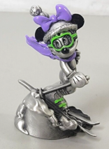Hudson Pewter Disney Skiing Minnie Mouse Figurine #5995 w/ Box - $14.99
