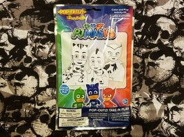 PJ Masks Pop-Outz Color and Activity Kit - Kids Arts And Crafts
