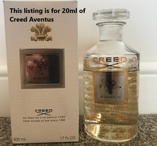 Creed Aventus Perfume 20ml Glass bottle atomiser Spray - Brand New! AUTH... - $49.99