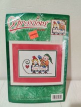 Expressions by Bucilla Counted Cross Stitch Kit &quot;Snowmobile&quot; Christmas 7... - $12.95