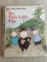 Vintage Little Golden Book: The Three Little Pigs