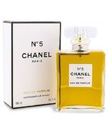 No 5 Chanel Paris 3.4 oz / 100 ml Eau De Parfum Spray Women NEW IN BOX S... - $136.99