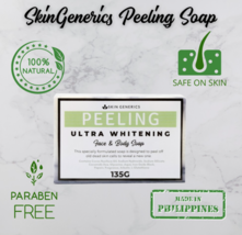 Skin Generics PEELING Ultra Whitening Face &amp; Body Soap (135g) - $11.99