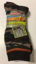 1-Pair Dickies Men Crew Socks Shoe Size 6-12 Steel Toe Wool Blend - $11.98