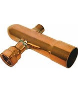 1 1/2&quot; End Cap Vent / Drain for Copper Manifolds - $38.85