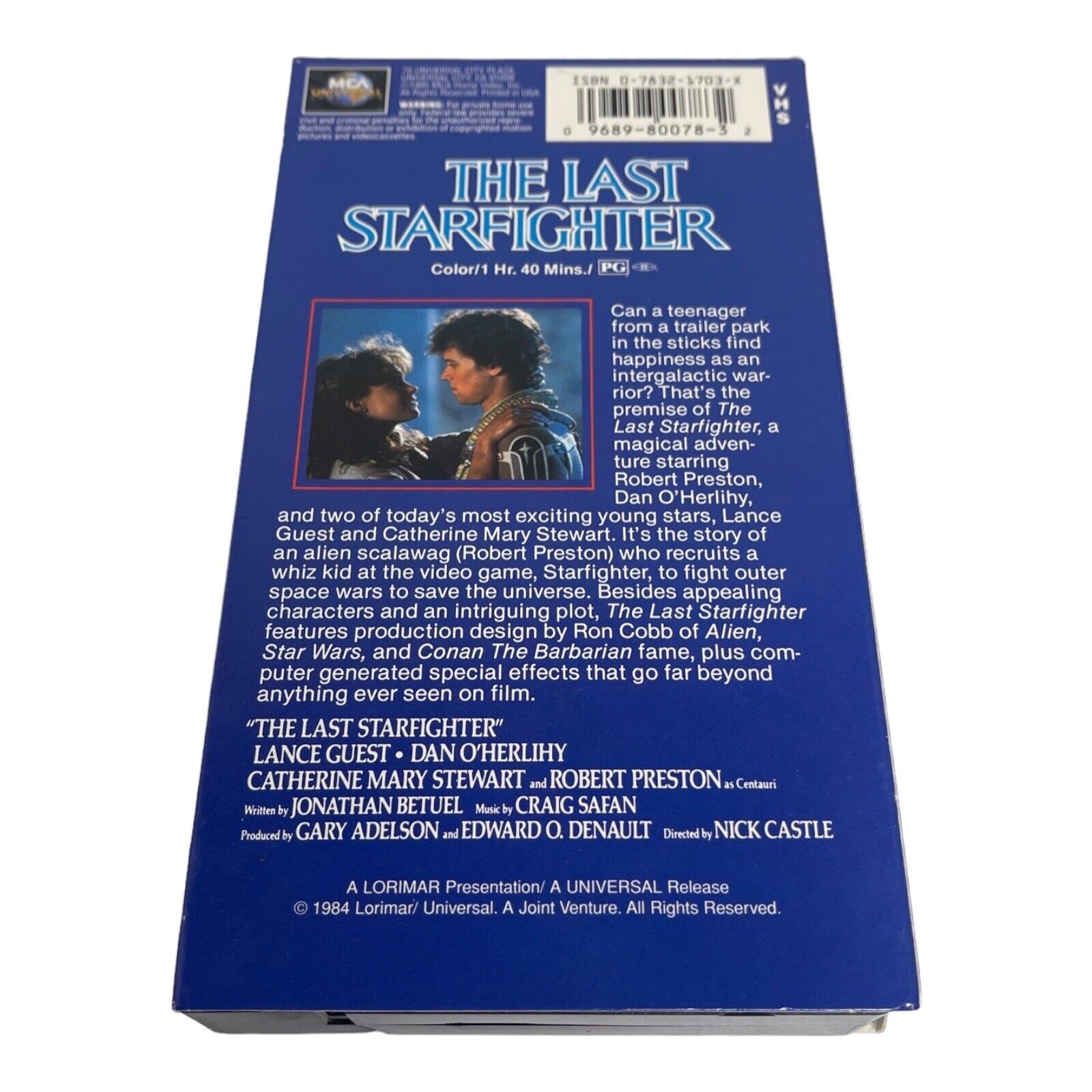 The Last Starfighter VHS 1997 Rare Sci fi Nick Castle MCA Release the-last-starfighter-vhs-1997-rare-sci-fi-nick-castle-mca-release