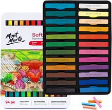 COLOUR BLOCK 80pc Soft Pastels for Artists, Color Chalk Pastels