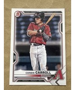 2021 Bowman Corbin Carroll Arizona Diamondbacks Prospect Paper #BP-142 - $1.95